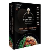 Grass Fed Beef Chilli Con Carne with Brown Rice & Green Beans