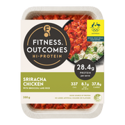 Sriracha Chicken with Broccoli & Rice 350g